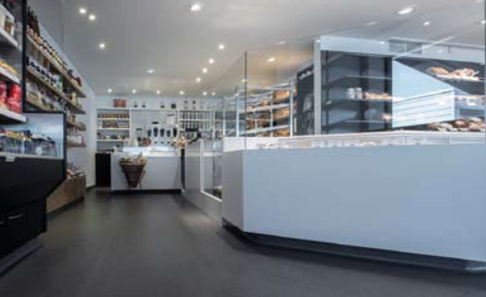 Devafloor: sol coulé en acrylate à la boulangerie Copain & Co Zonhoven